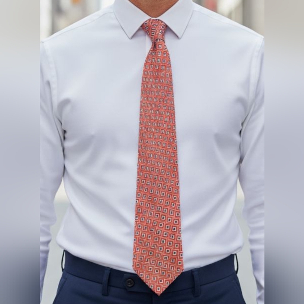 Robert Talbot - Siegel's Clothing Co. Hand Sewn, Imported Silk Necktie.